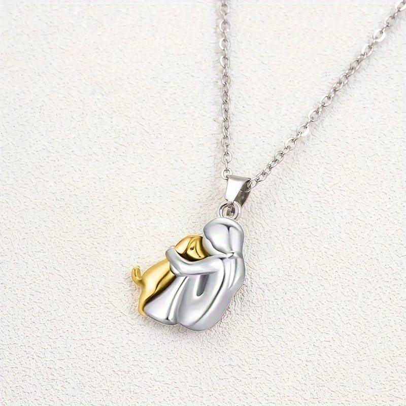 I Love My Dog Pendant Necklace
