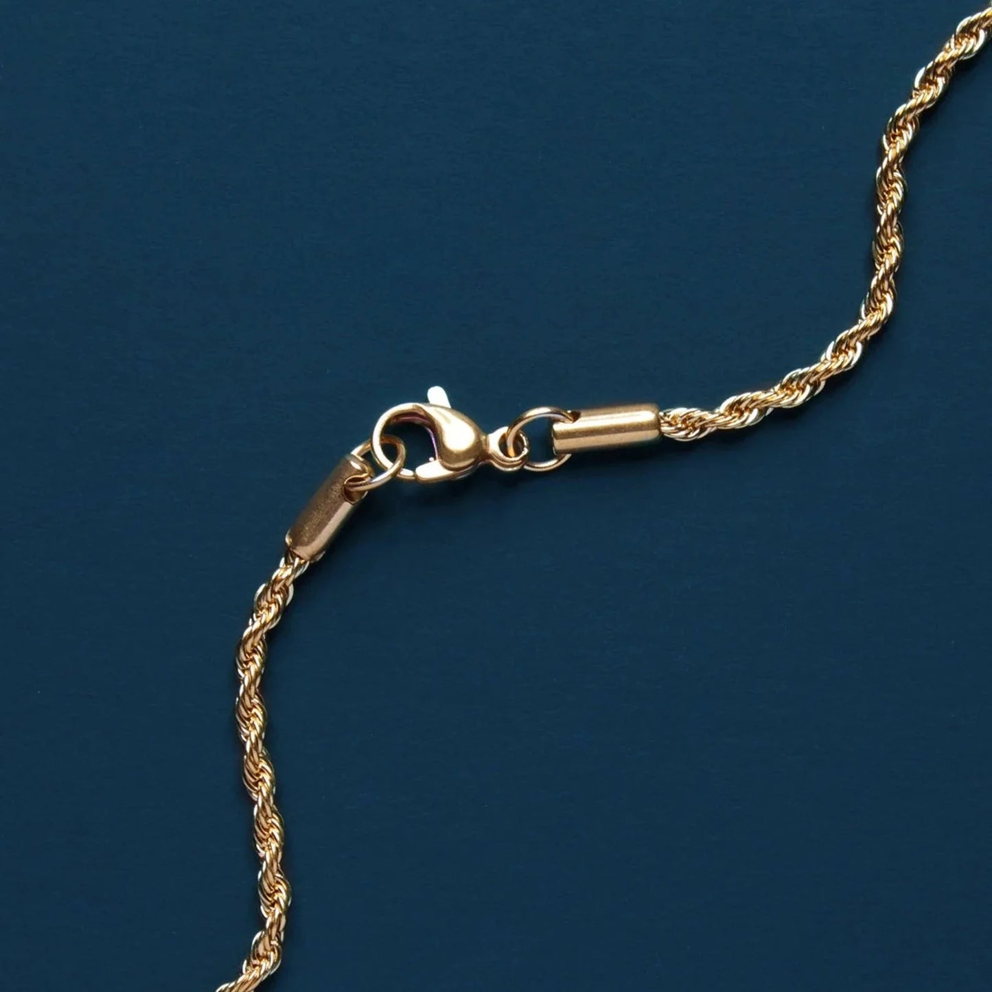 Cross Braid Twist Chain Necklace
