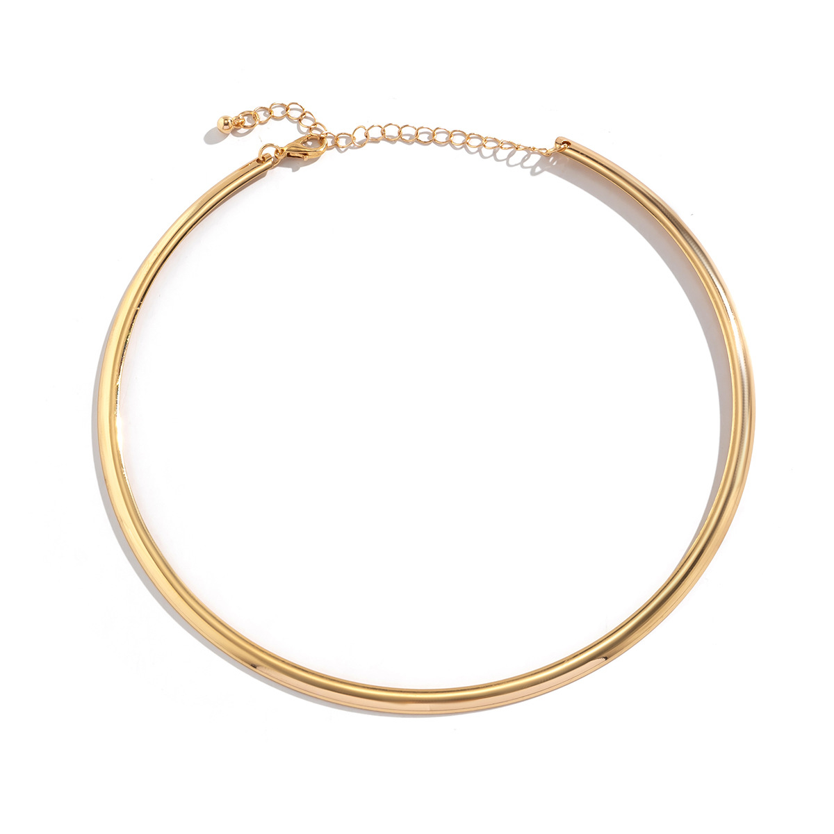 Finely Crafted Stylish Ring Collar Necklace