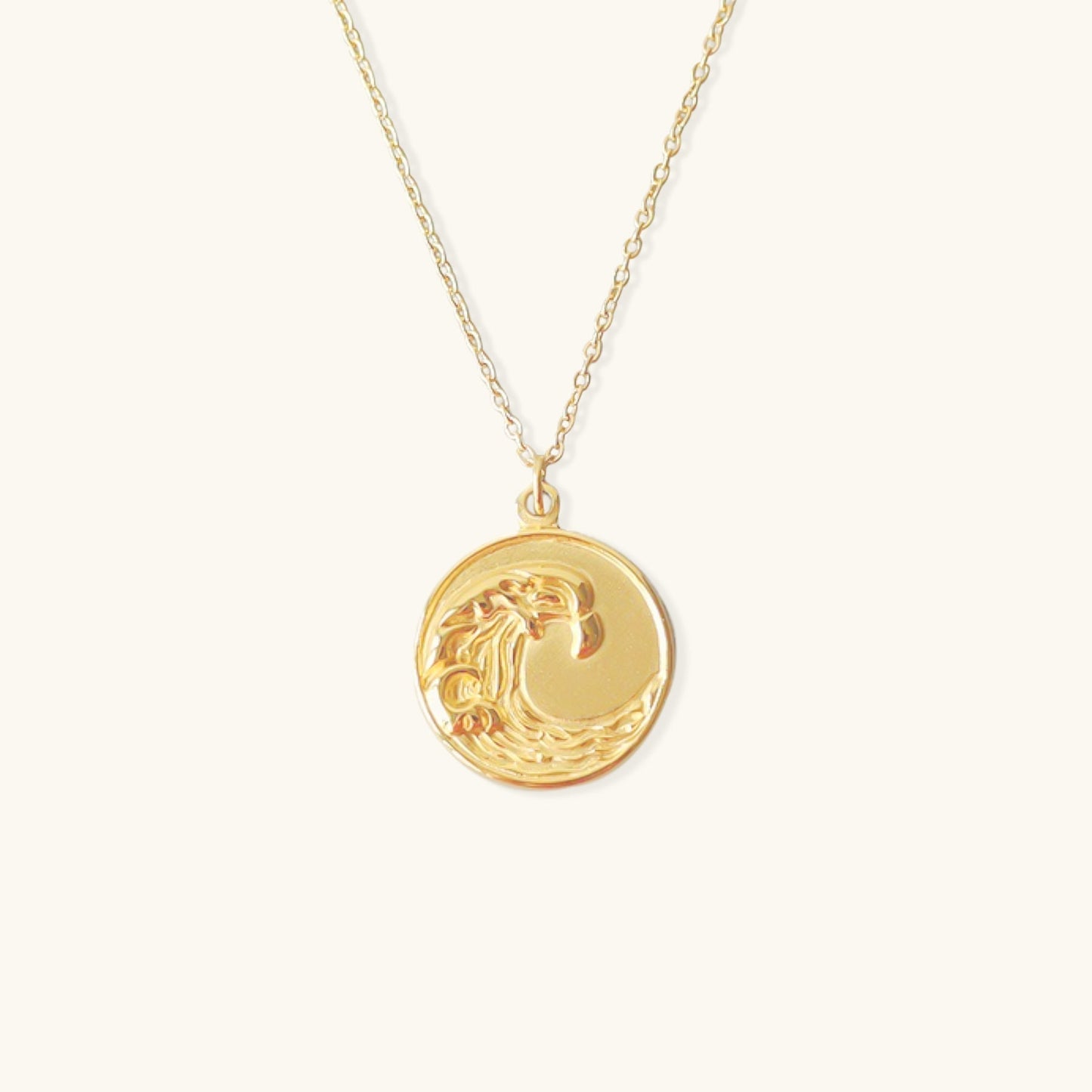Elegant Ocean Pendant Delilah Necklace