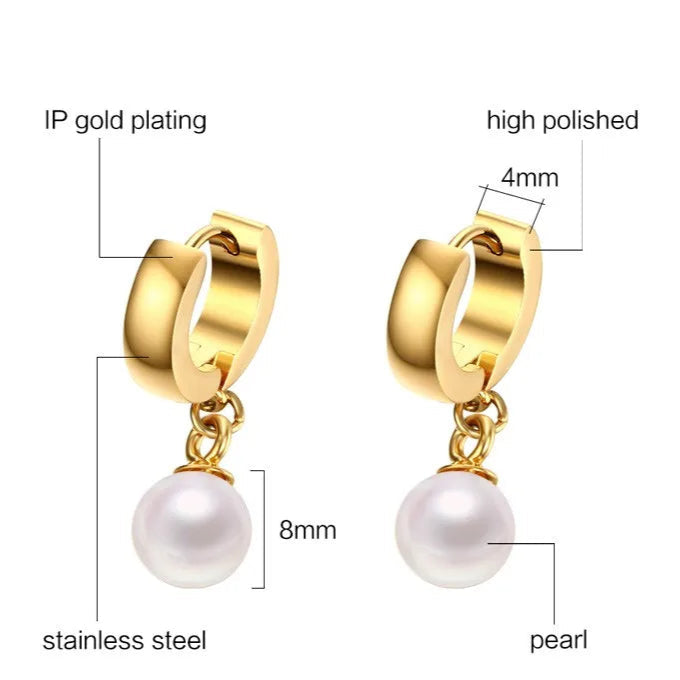 Petite Classic Hoop Earrings