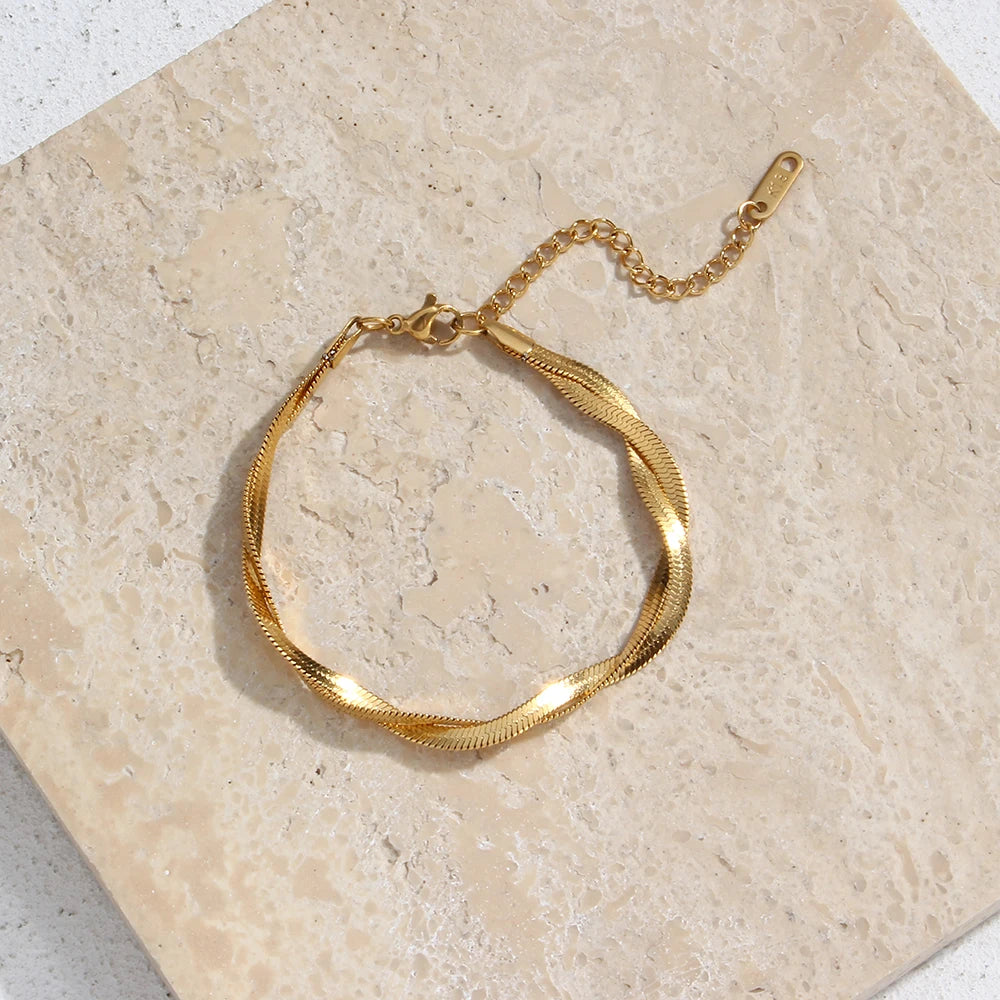 Modern Minimalist Chain Jewelry Set
