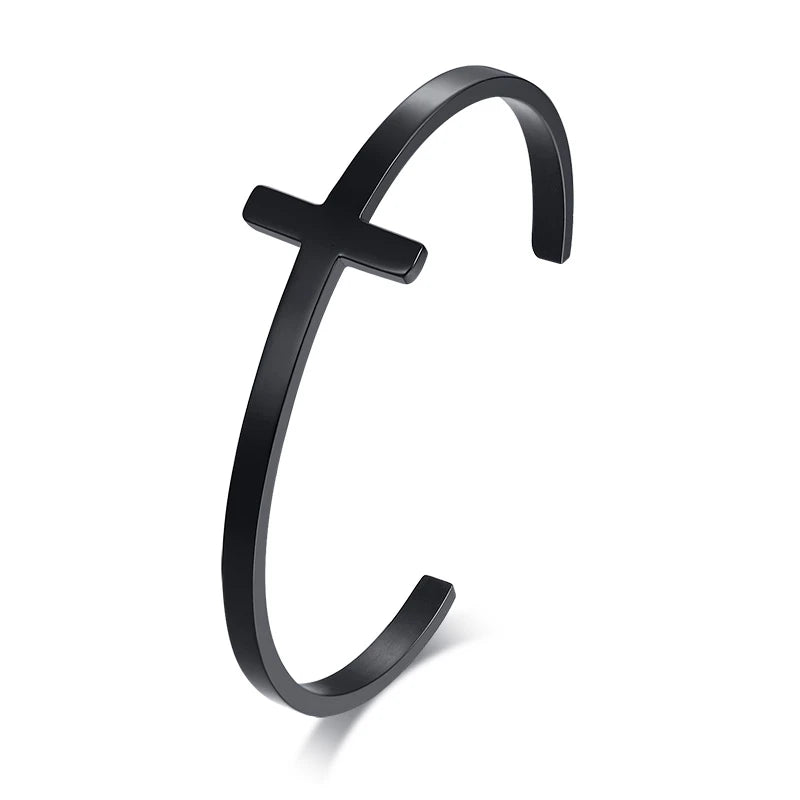 Signature Cross Cuff Bracelet