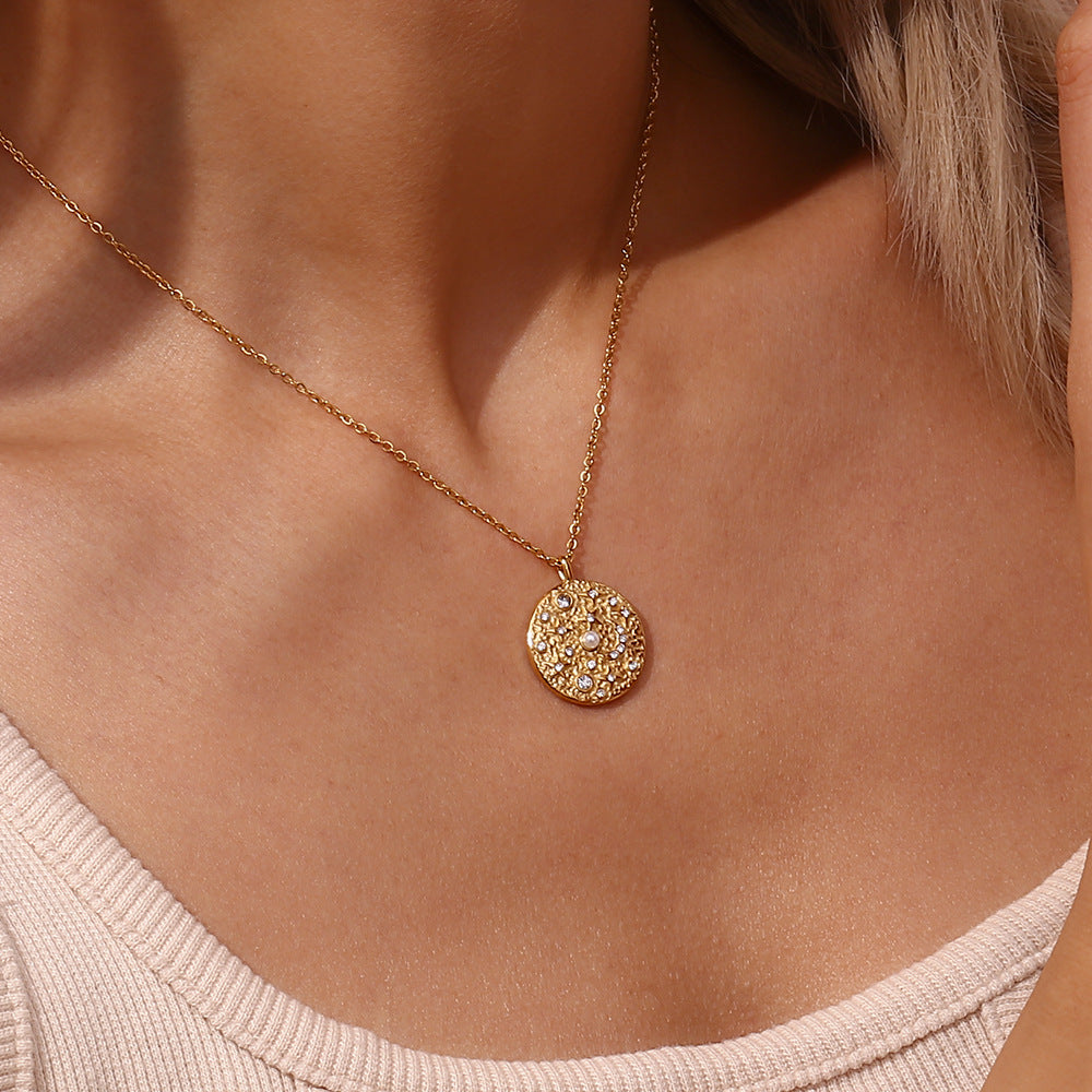 Cosmic Leilani Celestial Statement Necklace