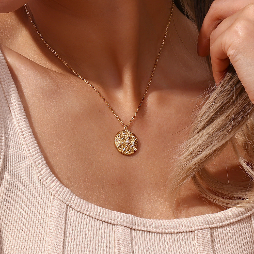 Cosmic Leilani Celestial Statement Necklace