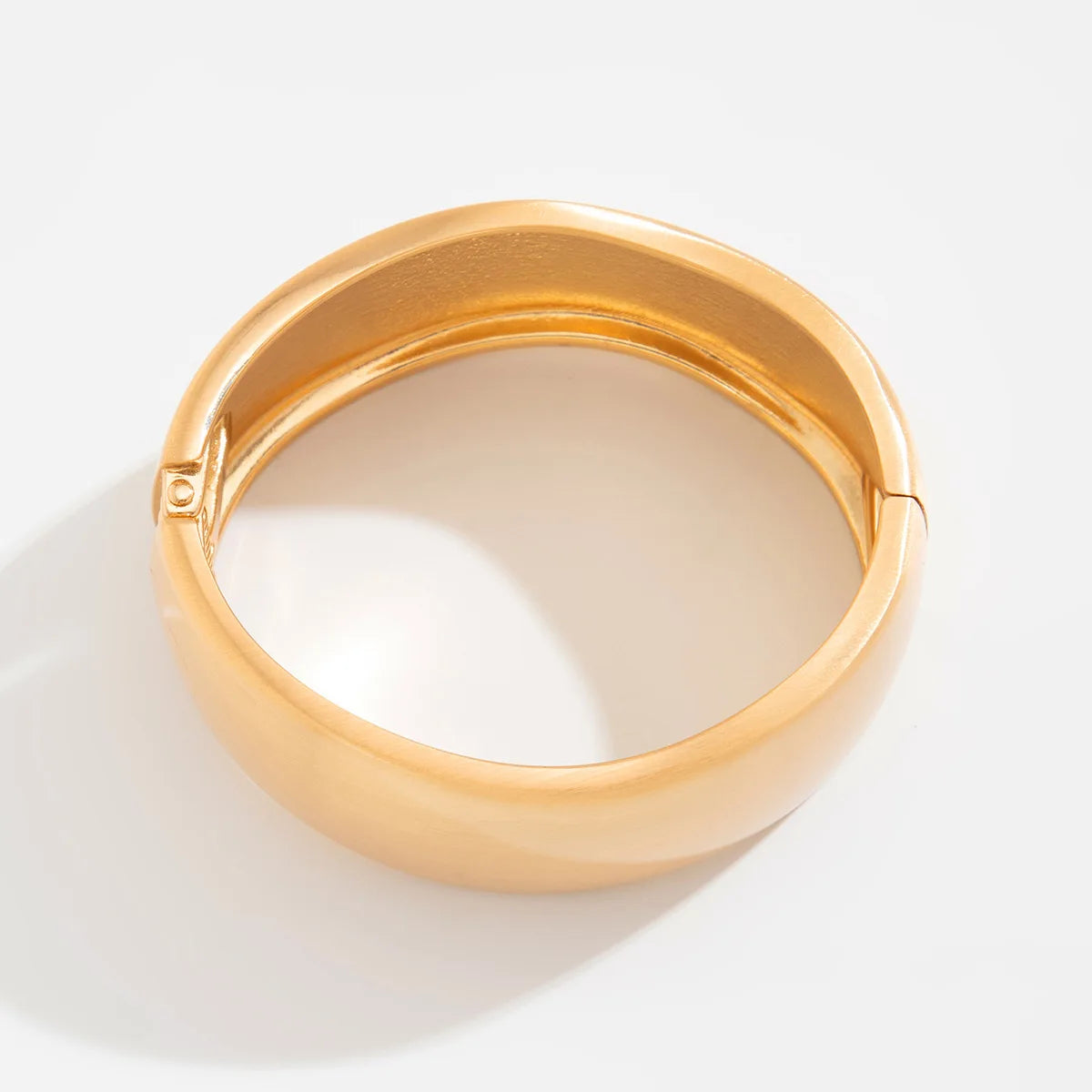 Bold Sculptural Wave Cuff Bracelet