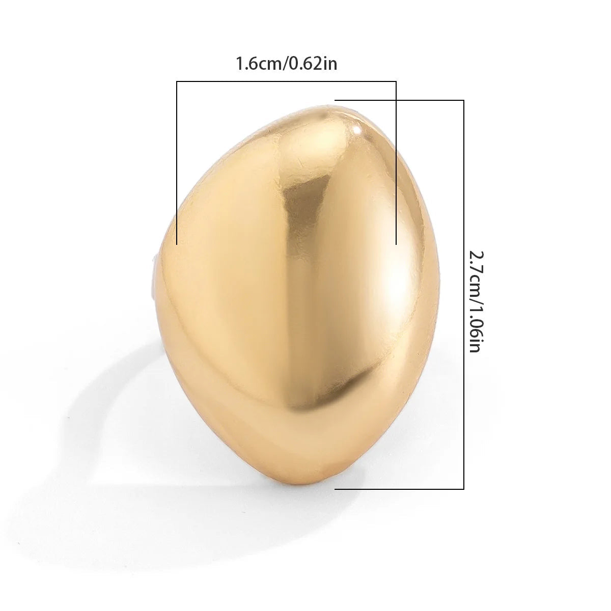 Bold Geometric Open Ring