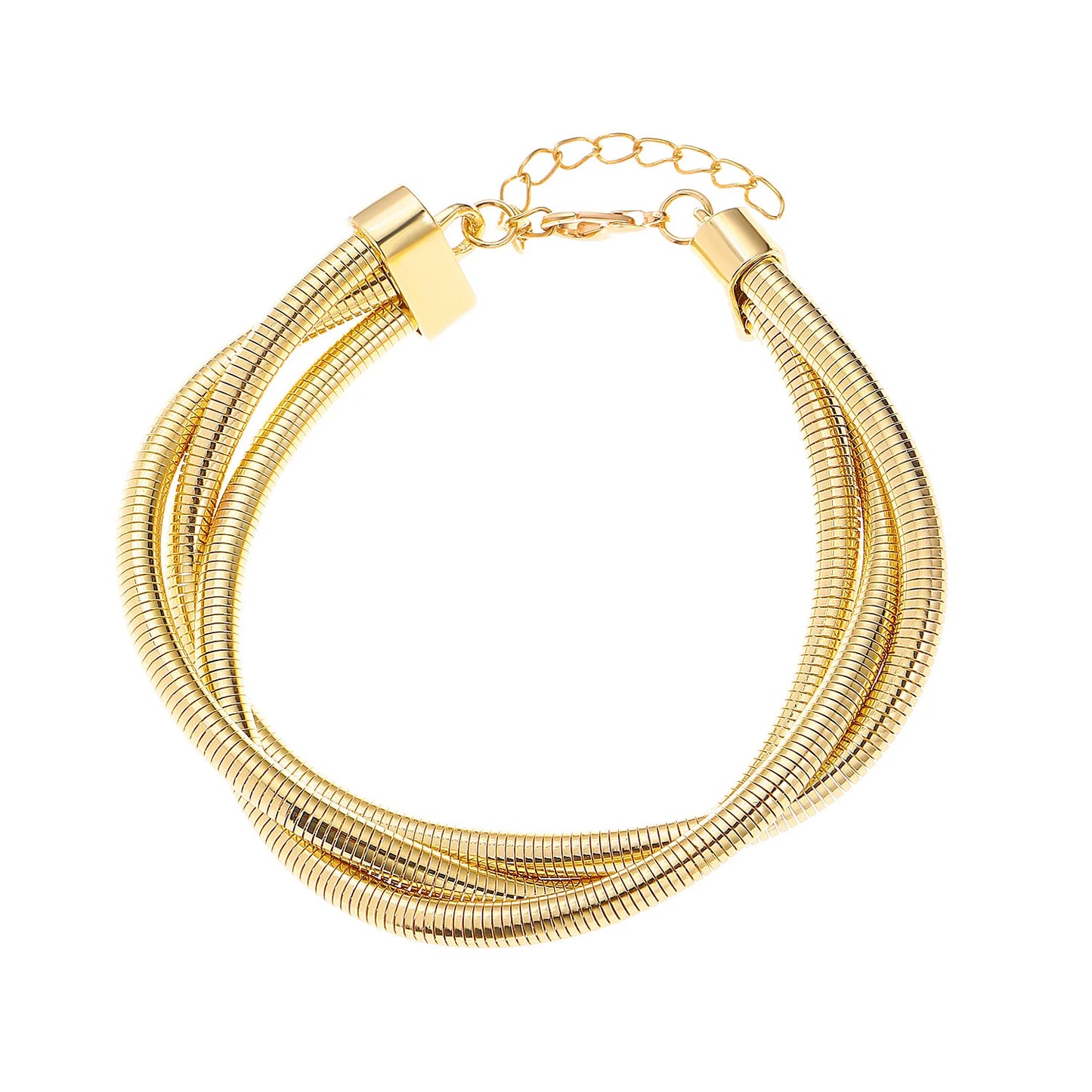 Exaggerated Snake Chain Jewelry Set