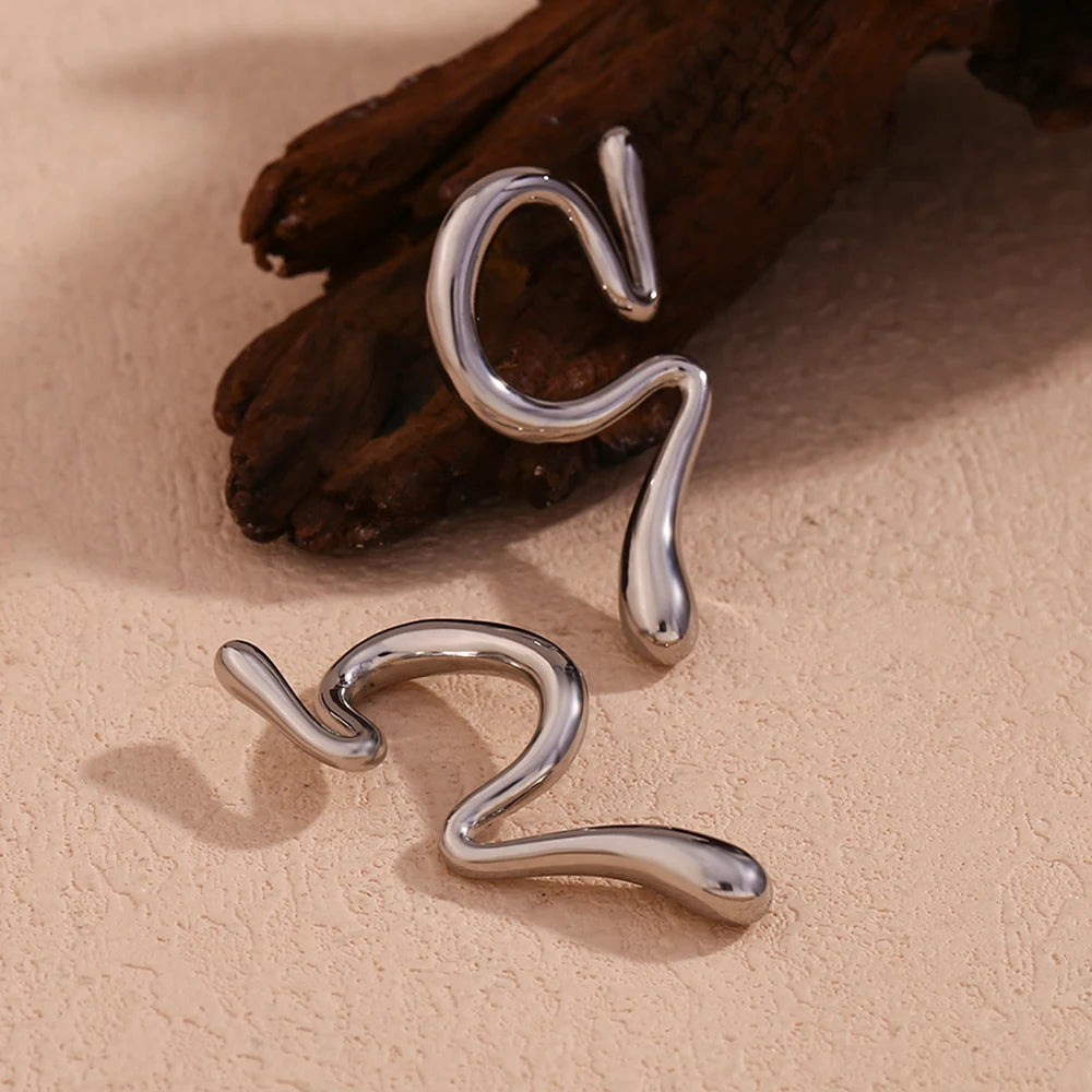 Chic Clip-On Drop Ear Cuffs