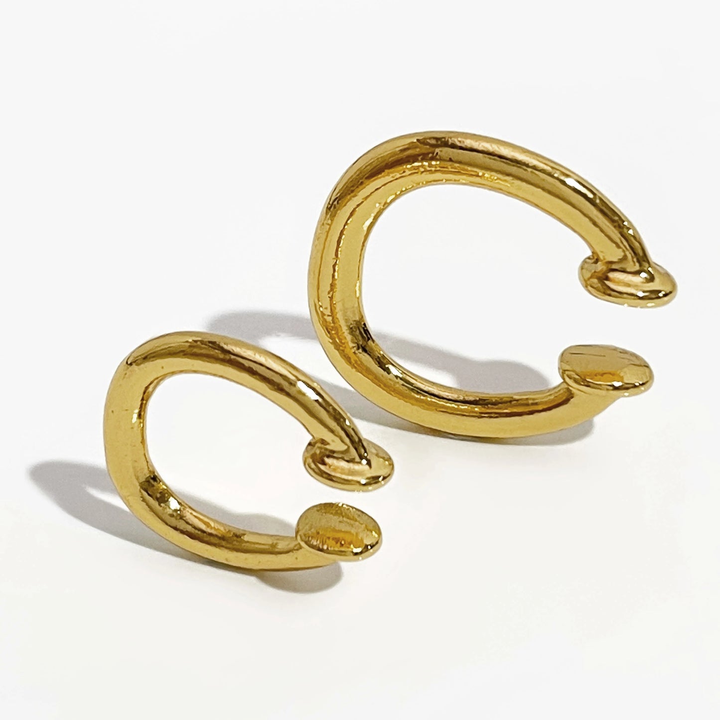 Geometric Ear Cuff Clip Earrings