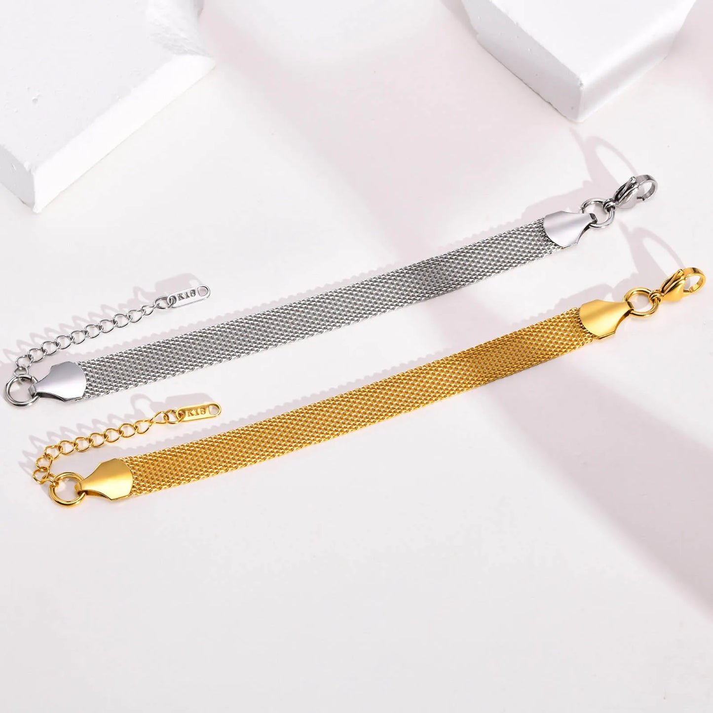 Knitted Mesh Bracelet