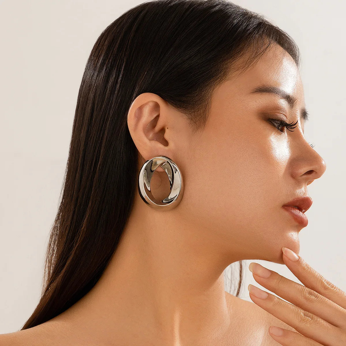 Geometric Water Drop Jewelry Set