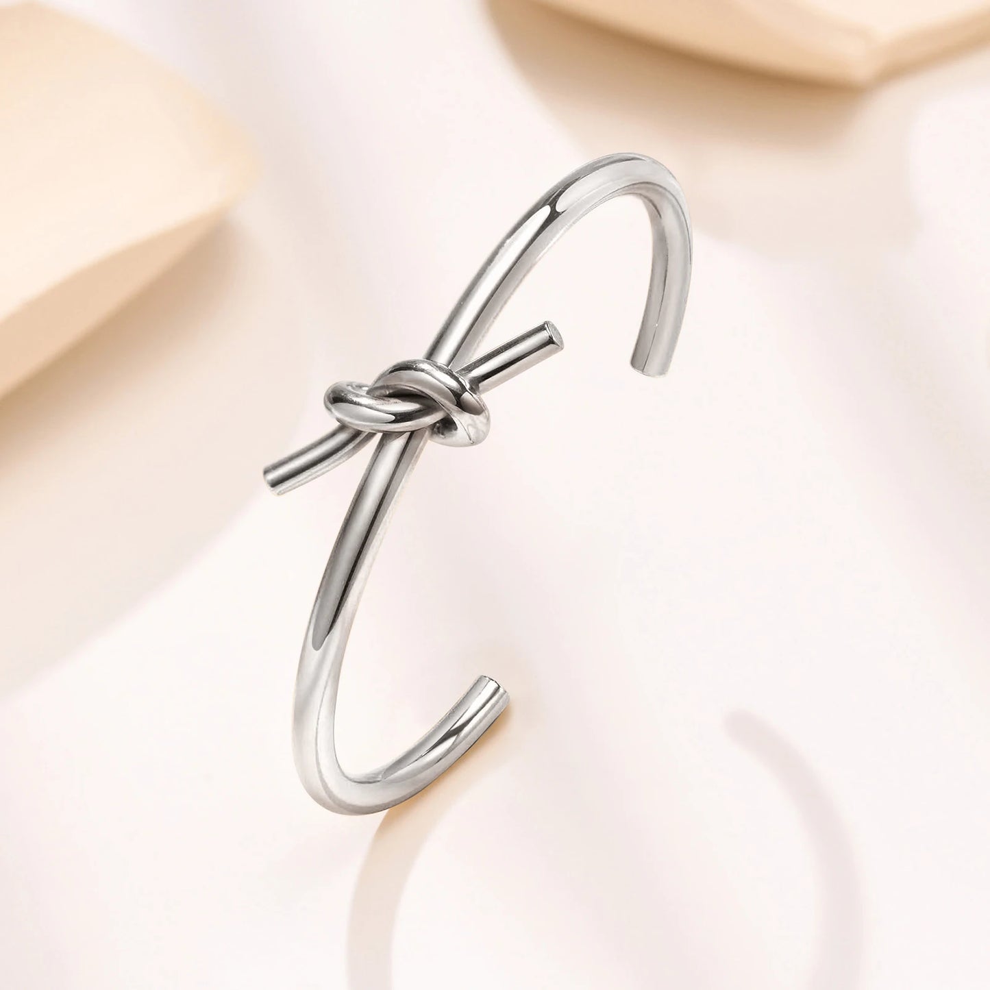 Knotted Cuff Bracelet