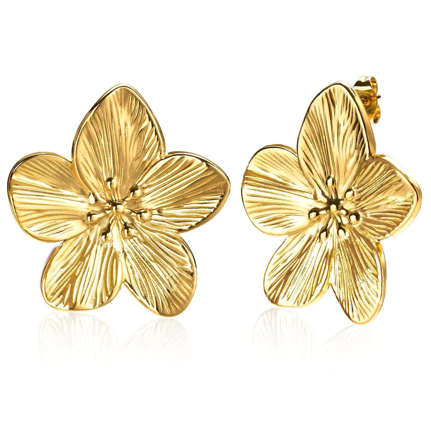 Floral Stud Earrings