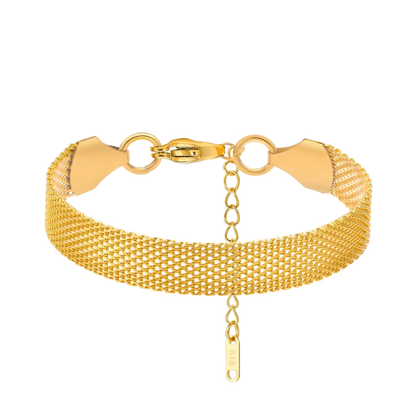 Knitted Mesh Bracelet