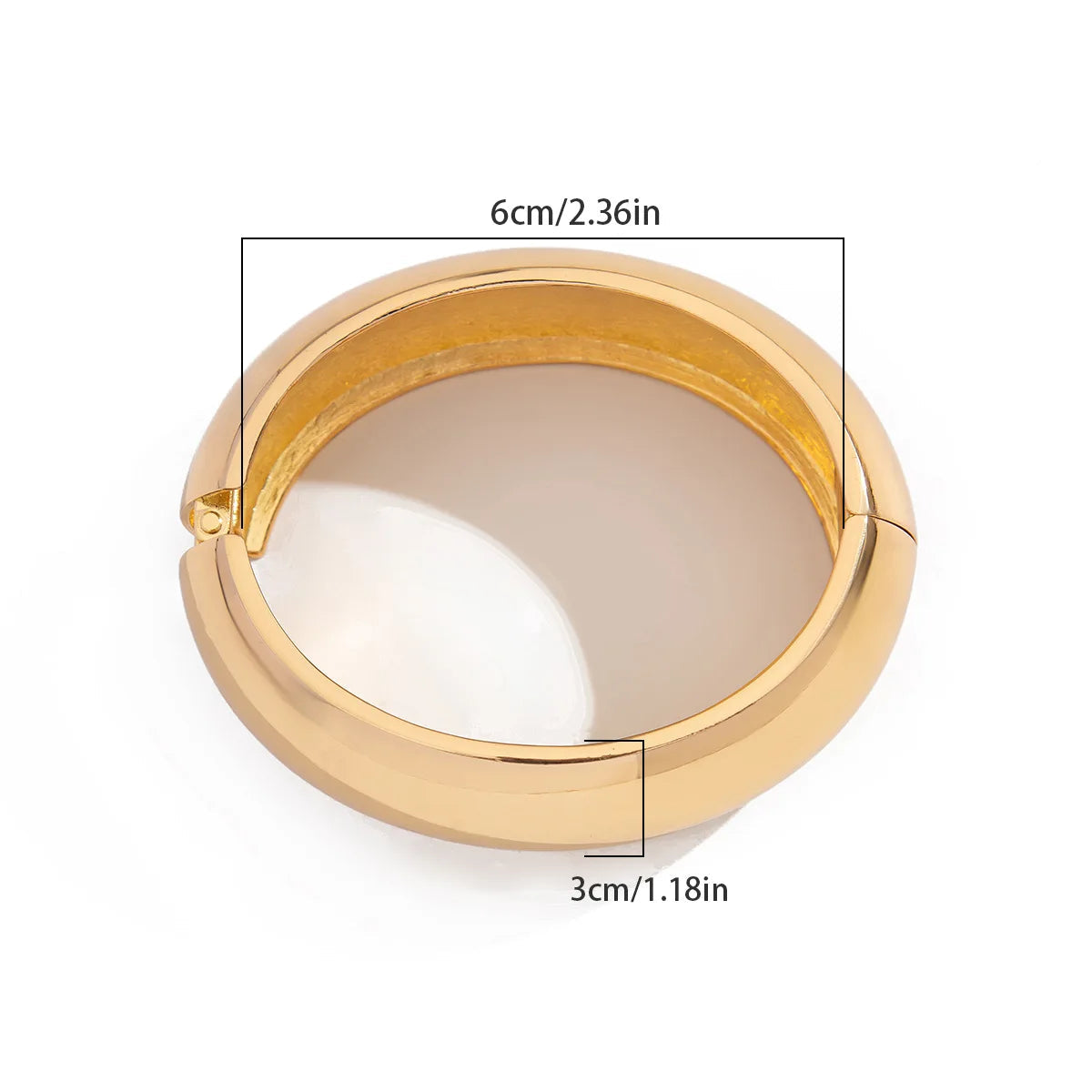Bold Sculptural Cuff Bangle