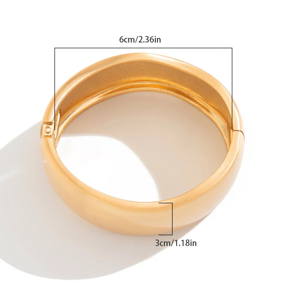 Bold Sculptural Wave Cuff Bracelet