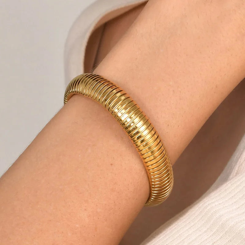 Stretch Link Bangle Bracelet