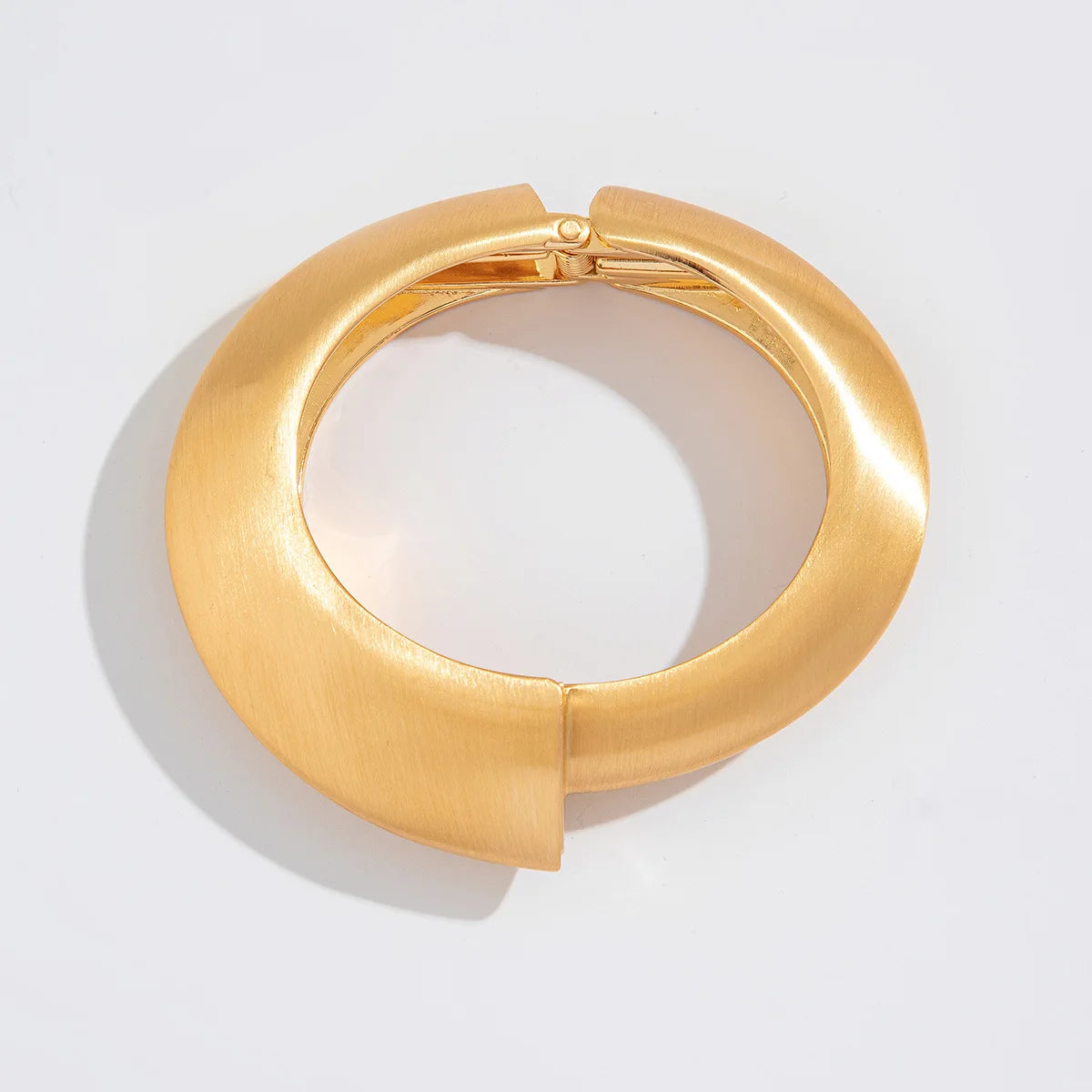 Bold Sculptural Wave Cuff Bracelet