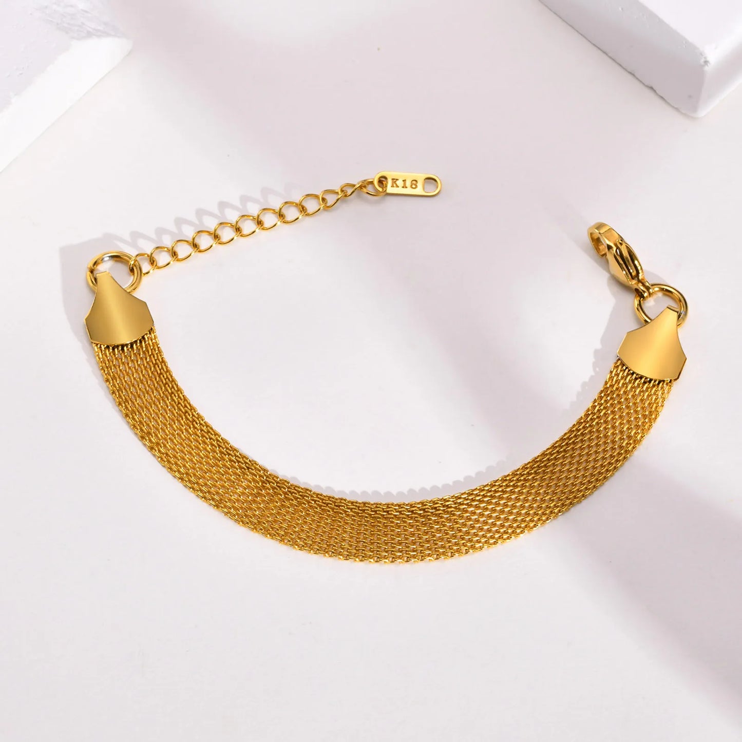 Knitted Mesh Bracelet