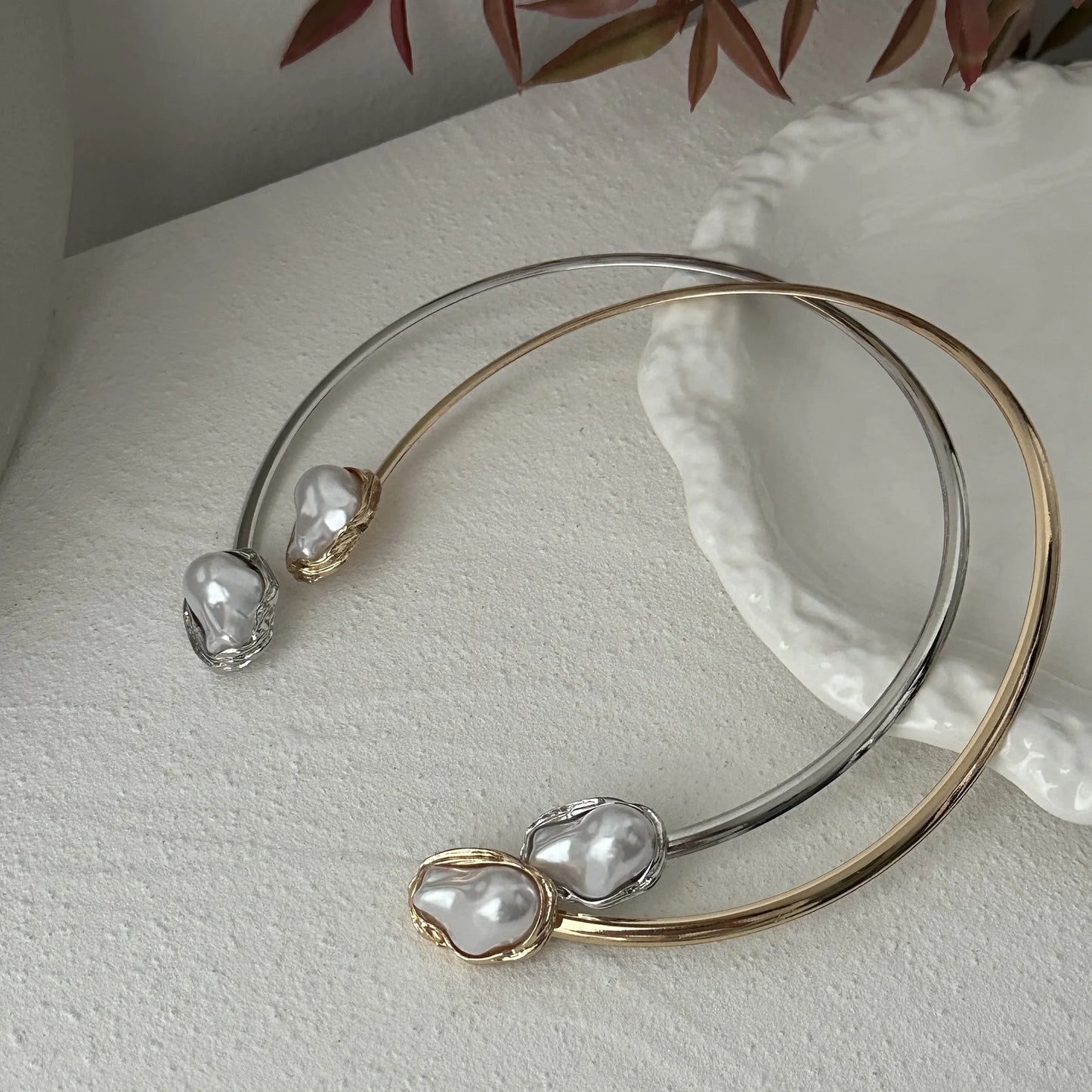 Baroque Pearl Jewelry Set