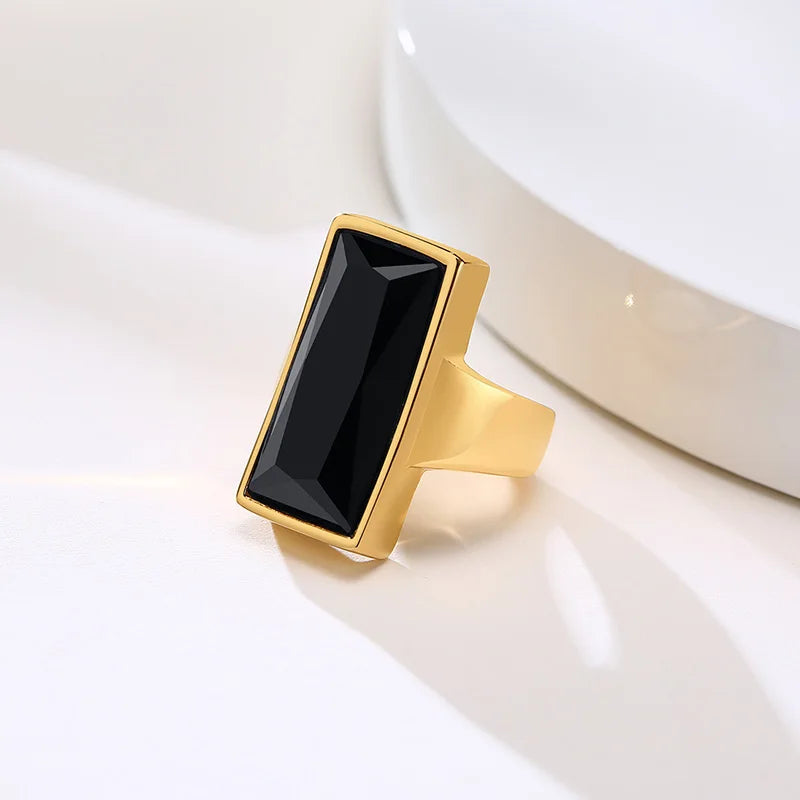 Turquoise Nature Stone Statement Ring