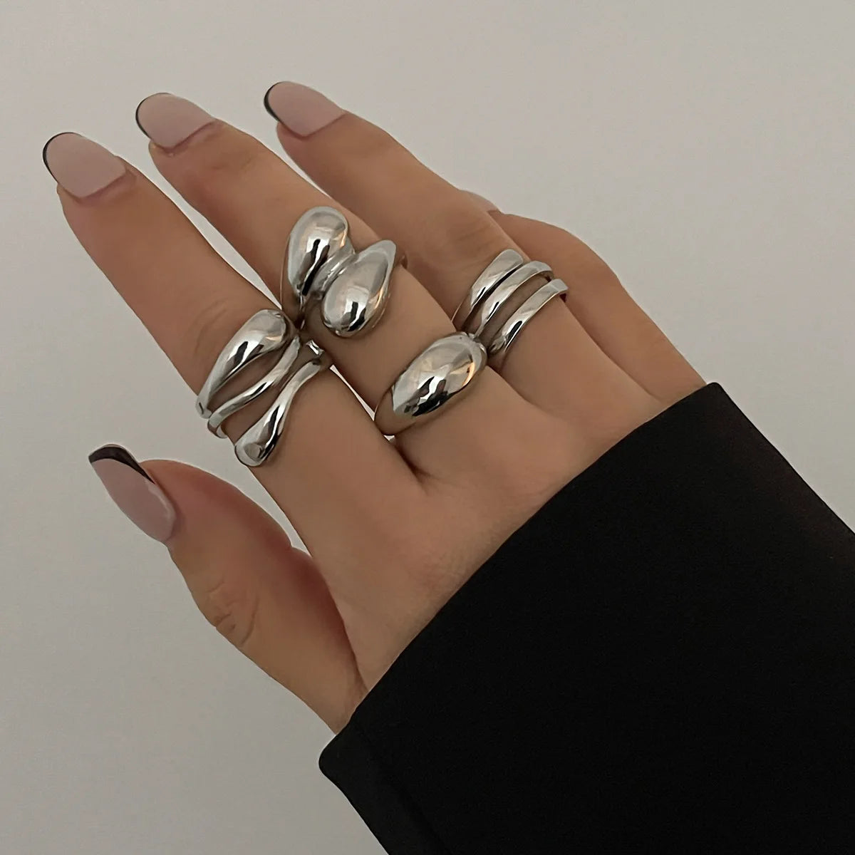 Bold Geometric Wide Cuff Bangle