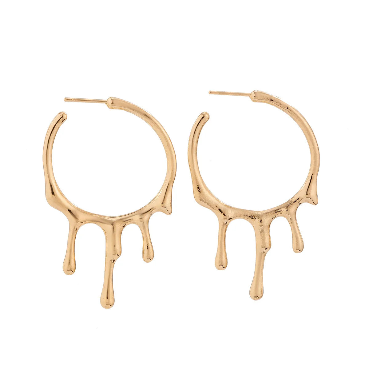 Geometric Torque Necklace & Earrings Set