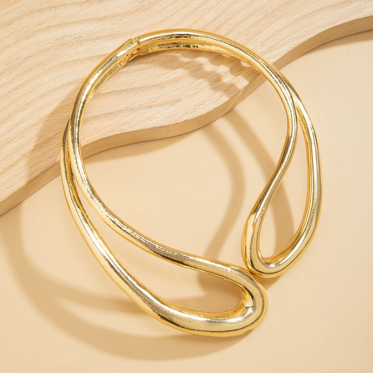 Geometric Hollow Jewelry Set