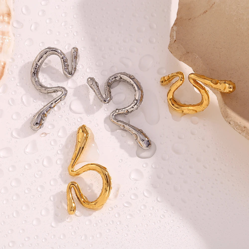 Chic Clip-On Drop Ear Cuffs