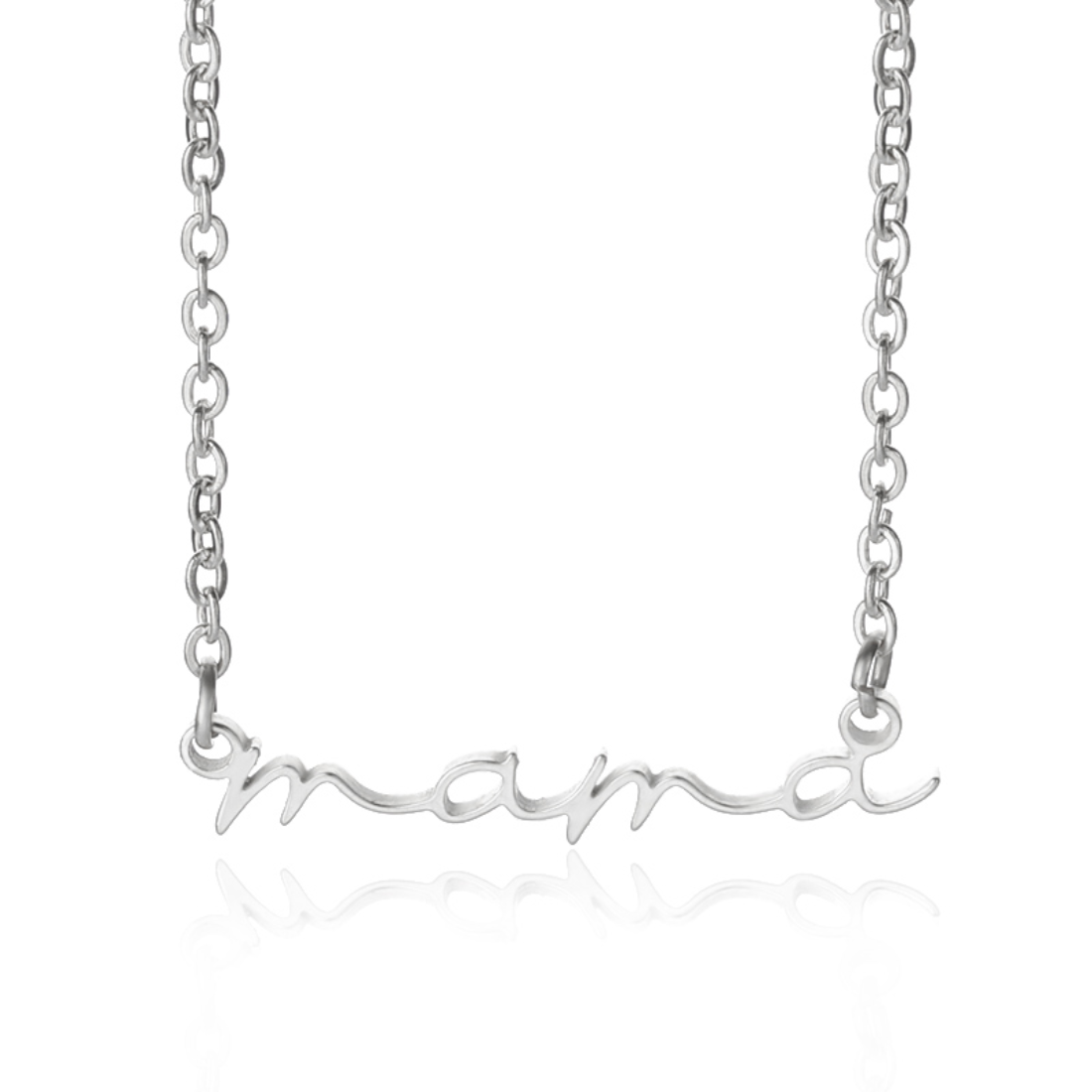 Mom Cursive "Mama" Necklace