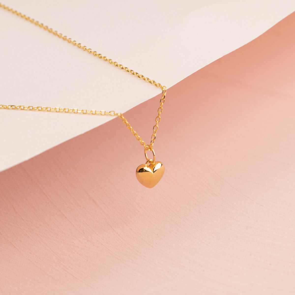 Gold Heart Necklace