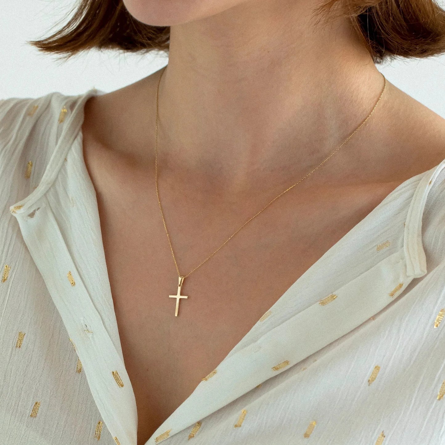 Daint Cross Necklace