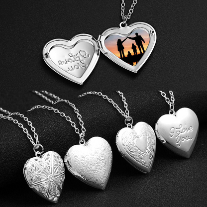 Medallion Heart Pendant Necklace
