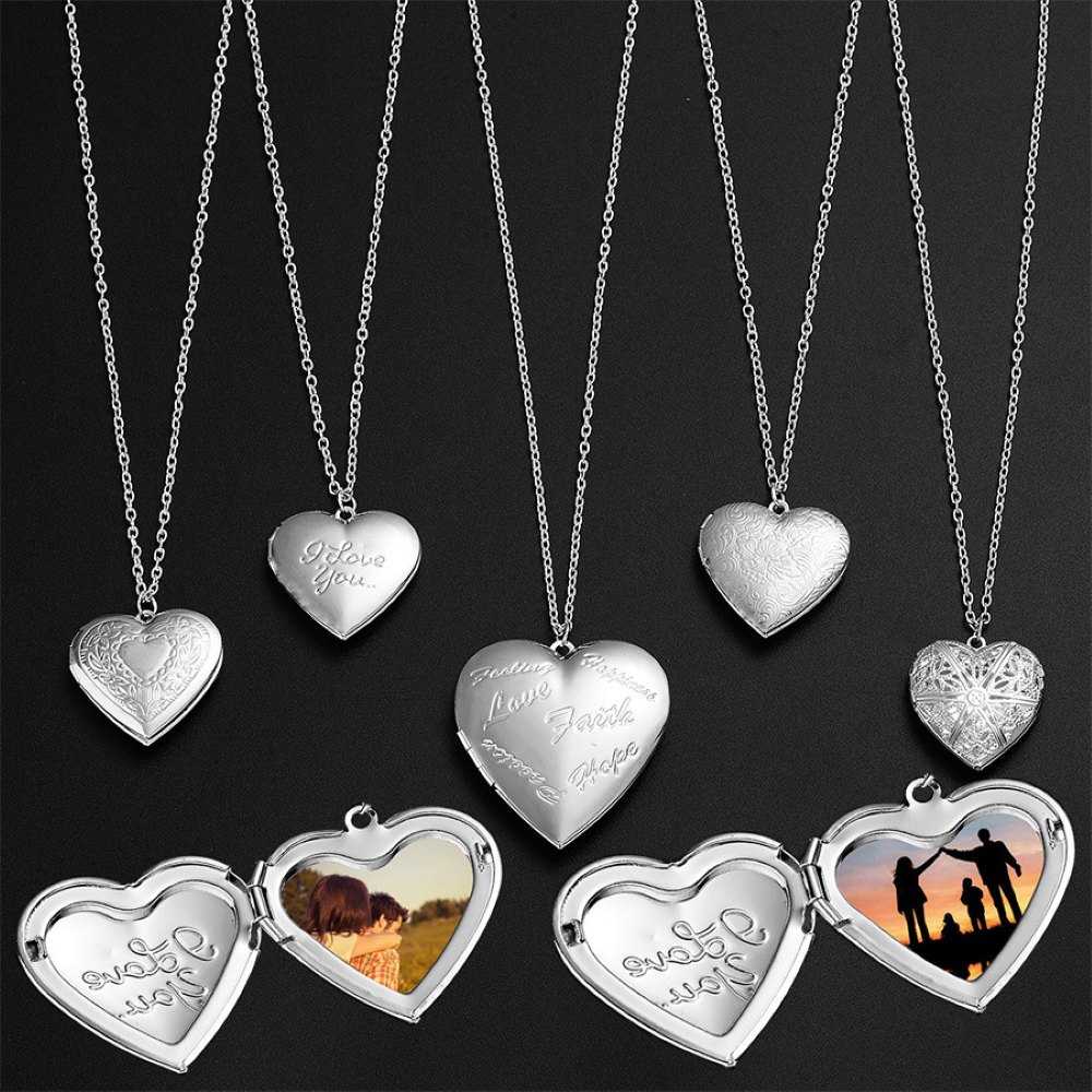 Medallion Heart Pendant Necklace