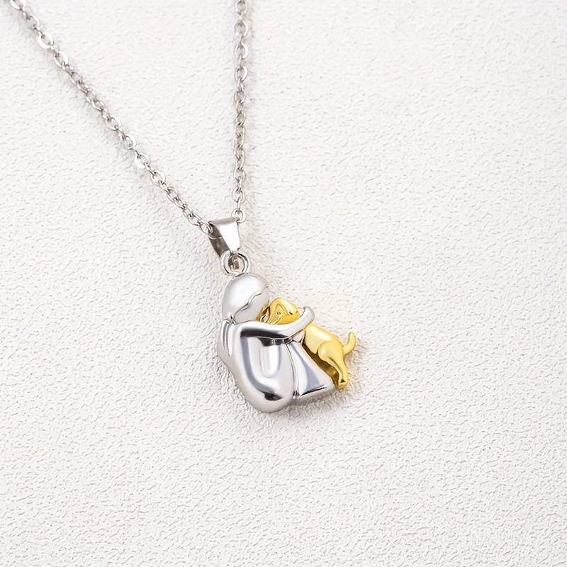I Love My Dog Pendant Necklace