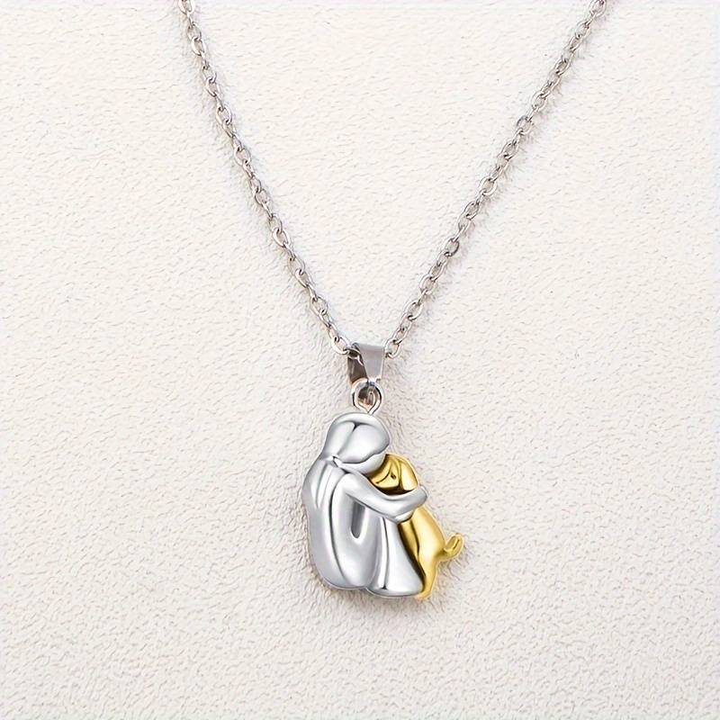 I Love My Dog Pendant Necklace