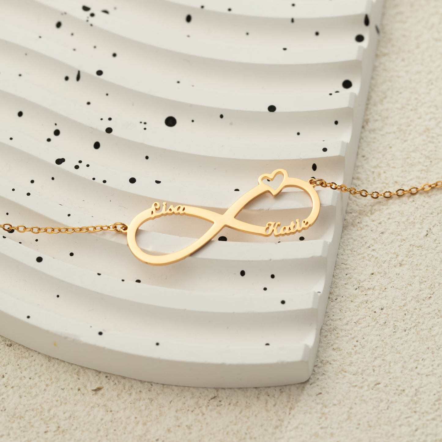 Personalized Infinity Necklace
