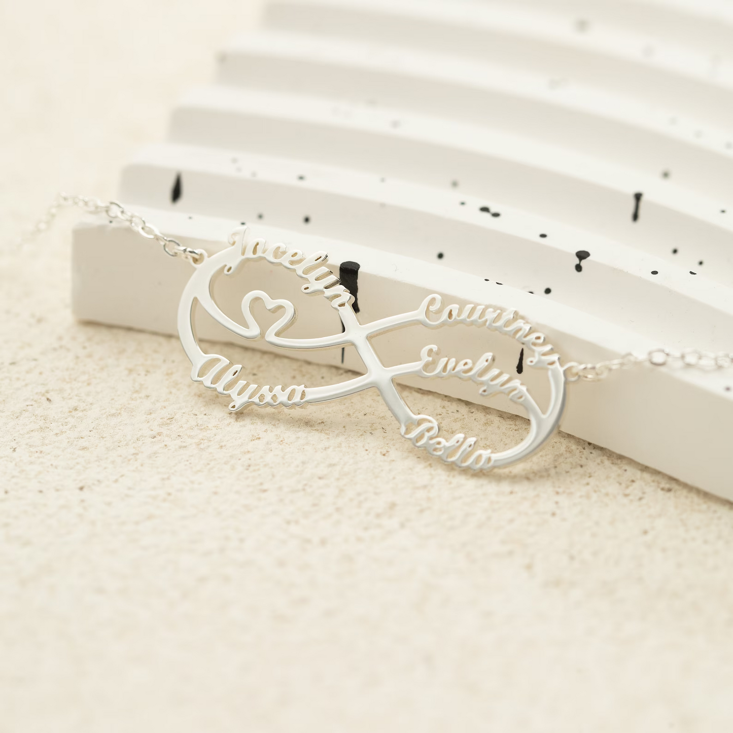 Personalized Infinity Necklace