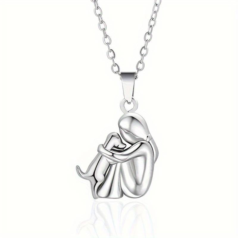 I Love My Dog Pendant Necklace