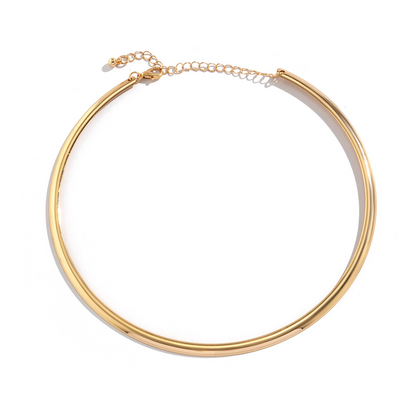 Finely Crafted Stylish Ring Collar Necklace