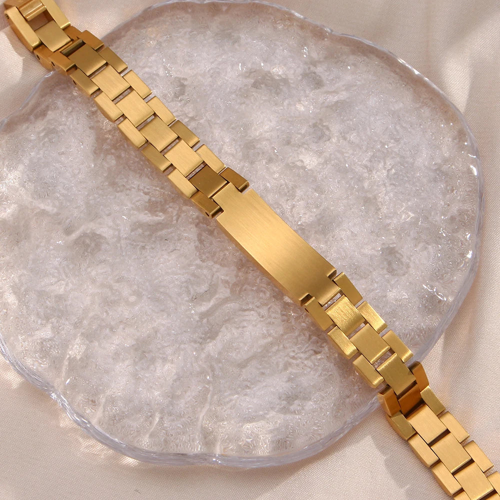 Elegant High-Resilience CZ Chain Bracelet