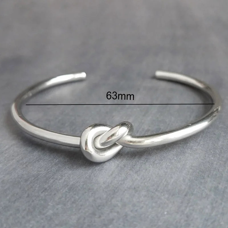 Knot Open Cuff Bangle