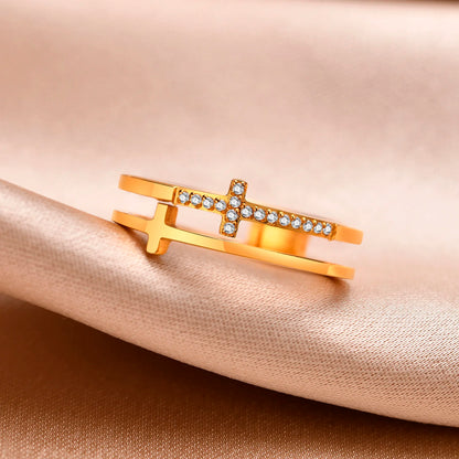 Double Cross Ring