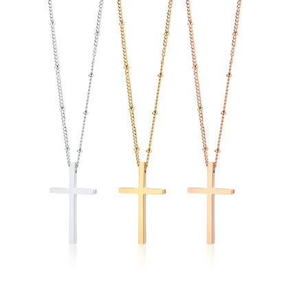 Classic Cross Pendant Necklace