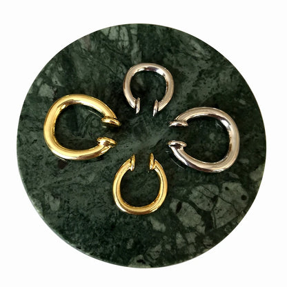 Geometric Ear Cuff Clip Earrings