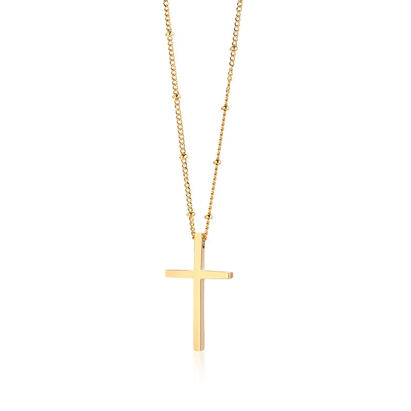 Classic Cross Pendant Necklace