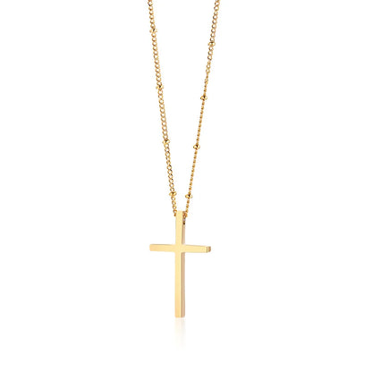 Classic Cross Pendant Necklace