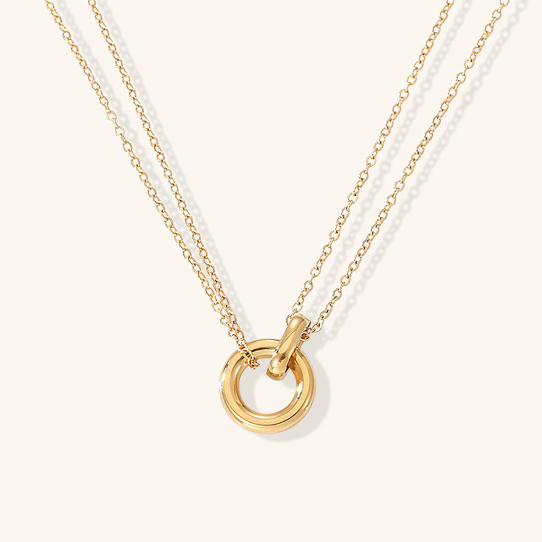 Elegant Sabrina Gold Necklace
