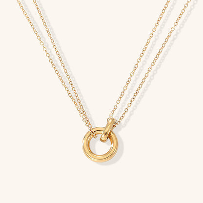 Elegant Sabrina Gold Necklace